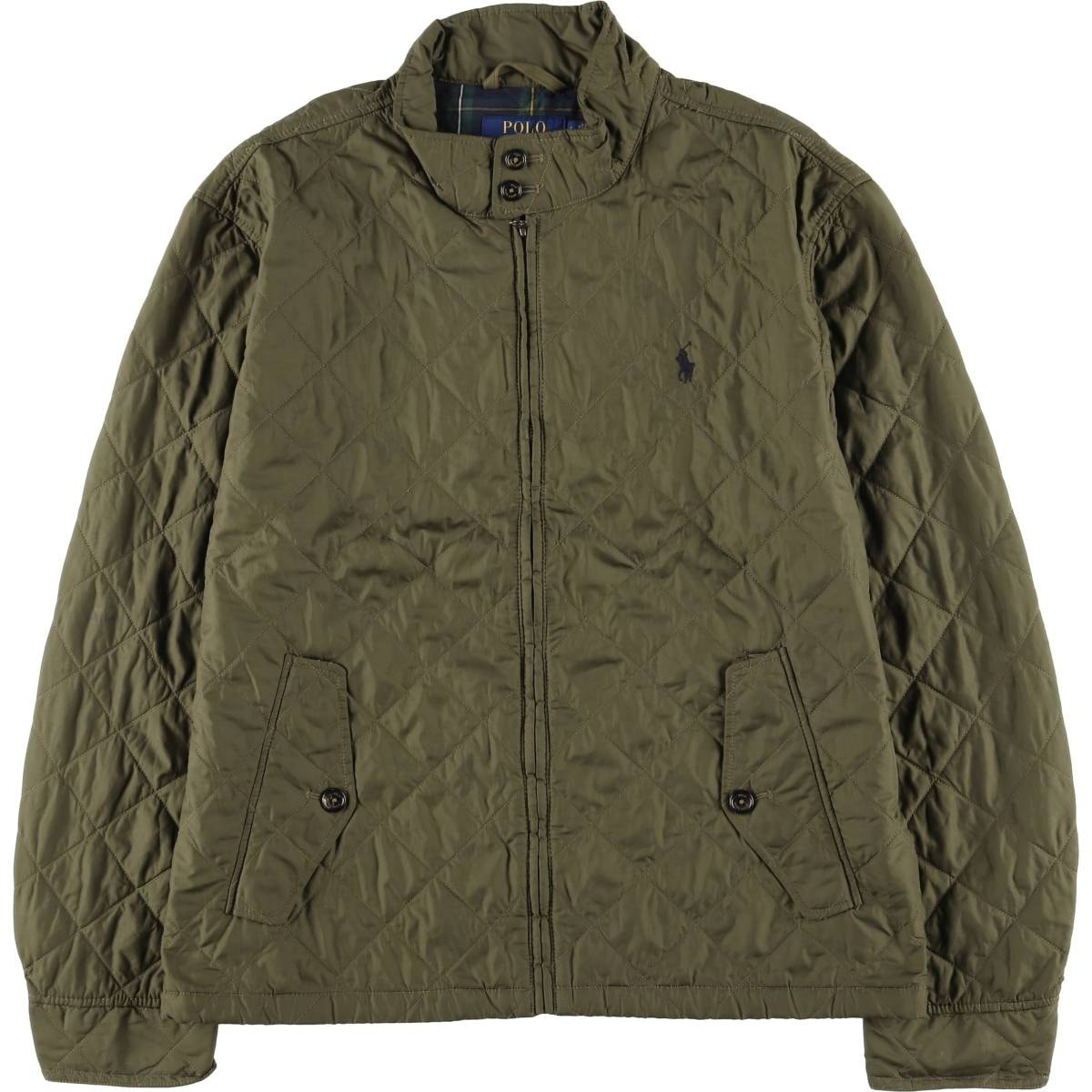 古着 ラルフローレン Ralph Lauren POLO RALPH LAUREN 中綿入り キルティングジャケット パファージャケット ハリントンジャケット メンズL相当/eaa598502