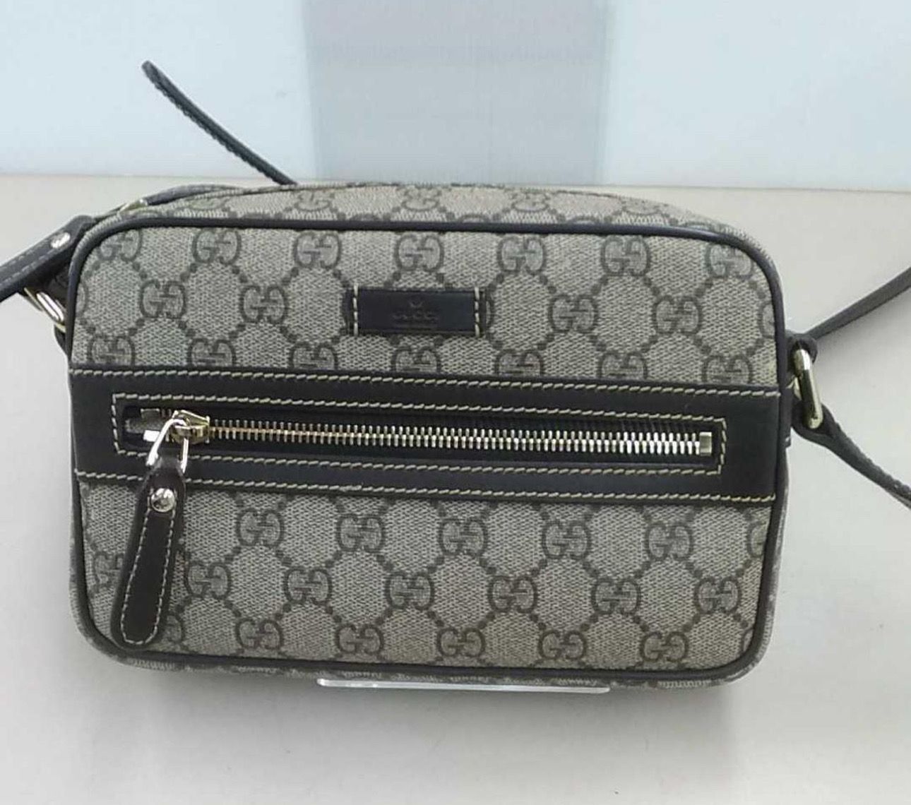 GUCCI GG Plus Shoulder Bag "Beige"