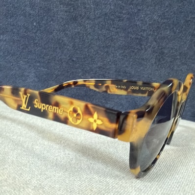 Louis Vuitton x Supreme Downtown Sunglasses "Leopard"