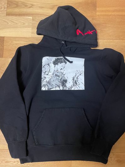Supreme / AKIRA Arm Hooded Sweatshirt "Black"