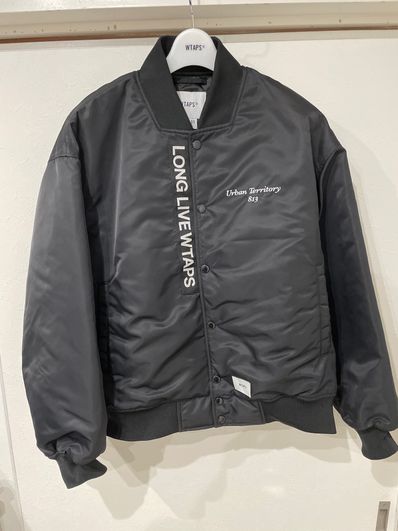 Wtaps Team / Jacket / Nylon. Twill. UT813 "Black"