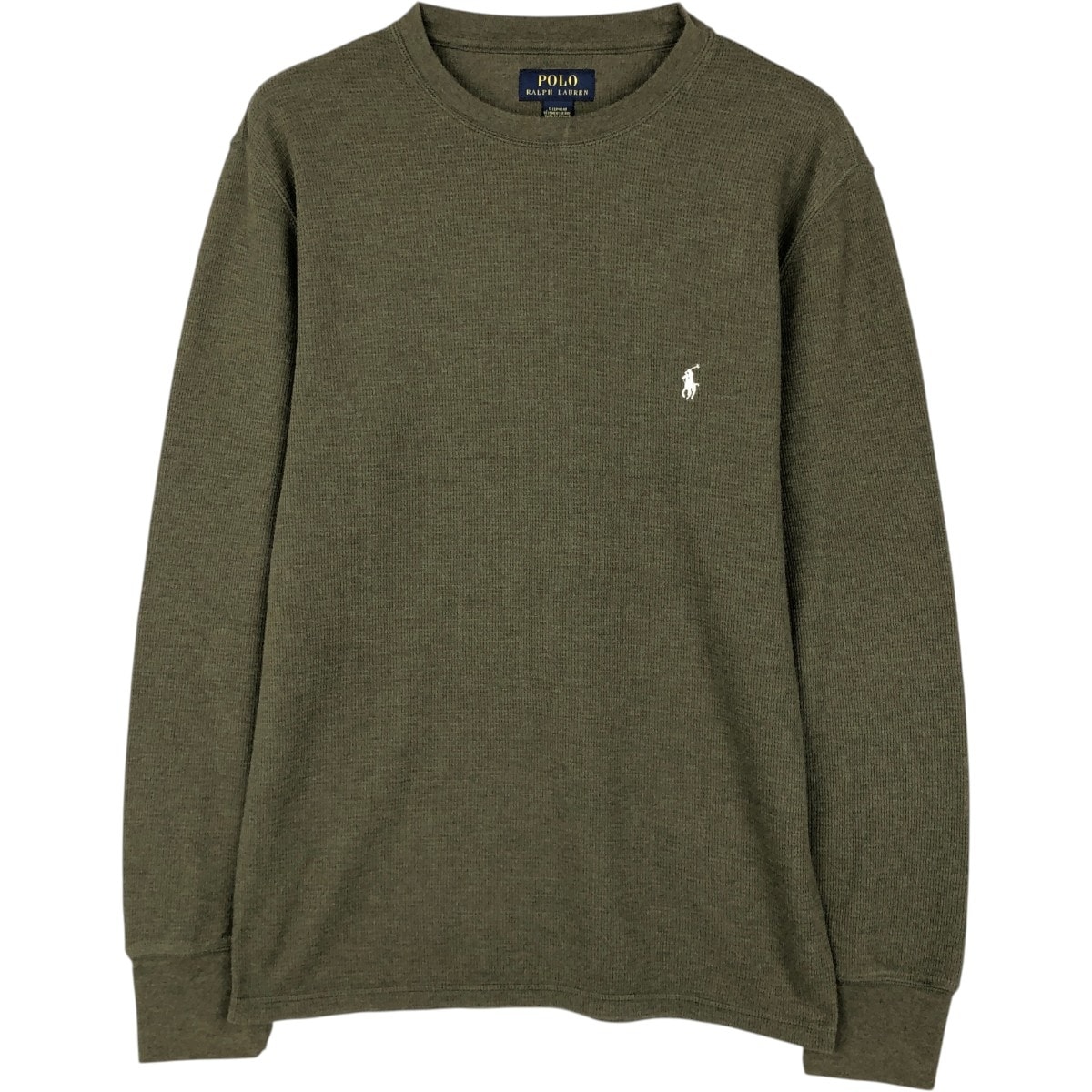 古着 ラルフローレン Ralph Lauren POLO RALPH LAUREN SLEEPWEAR サーマルロンT ハニカム メンズM相当/eaa660709