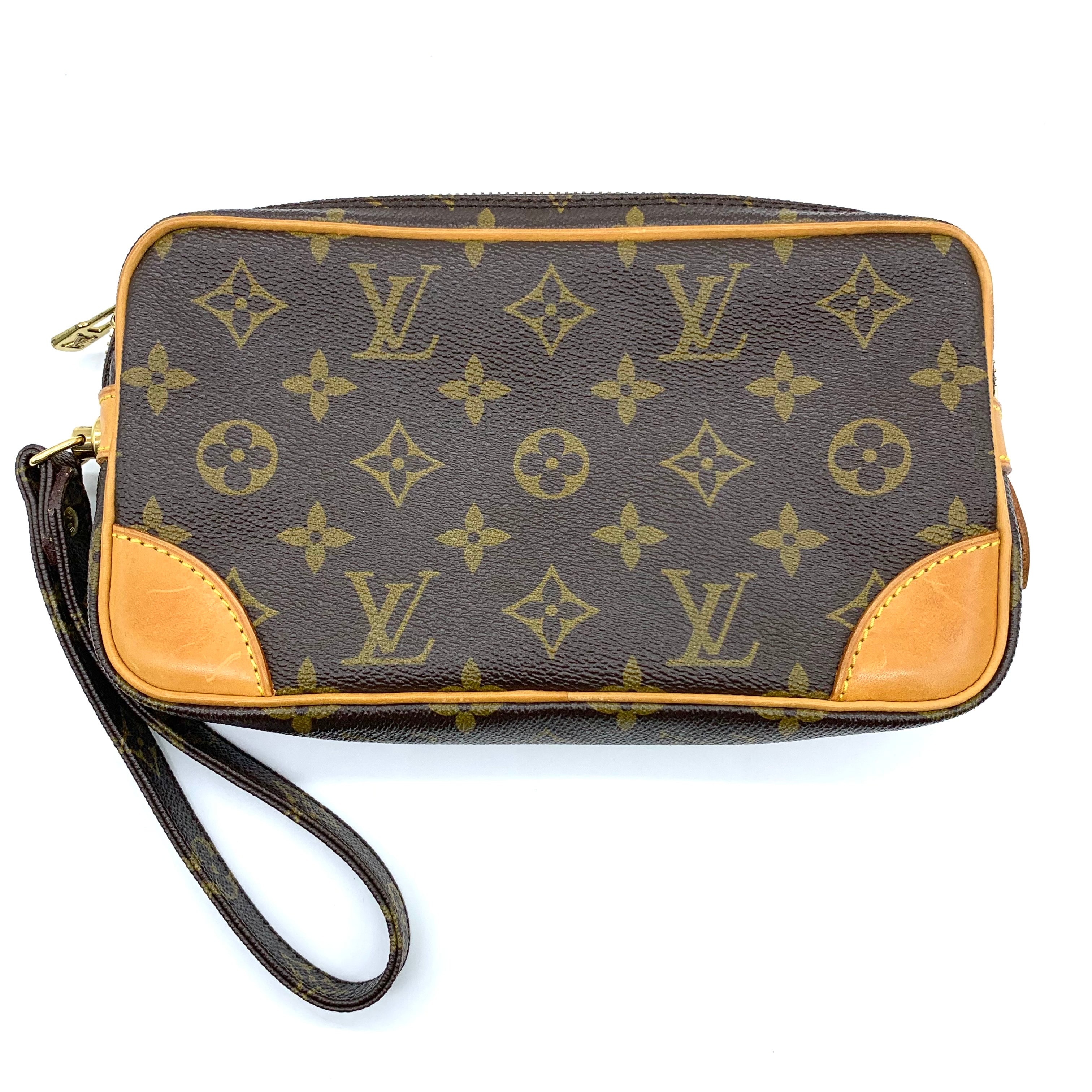 Louis Vuitton Monogram Marly Dragonne PM M51827 TH881