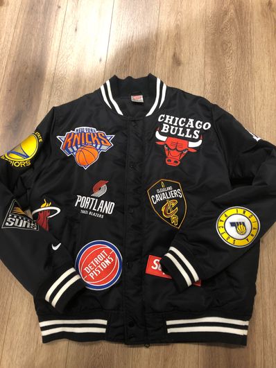 Supreme / Nike®/NBA Teams Warm-Up Jacket "Black"