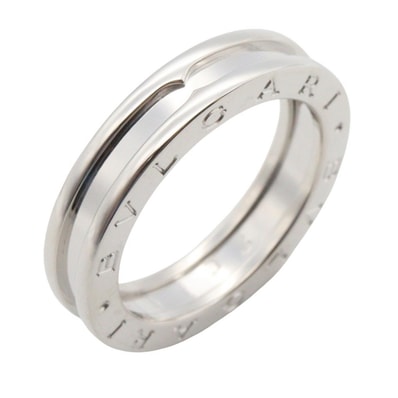 ブルガリ BVLGARI B-zero1 ビーゼロワン 1バンド リング リング・指輪 ジュエリー K18WG(ホワイトゴールド) メンズ レディース シルバー系 346566 【中古】