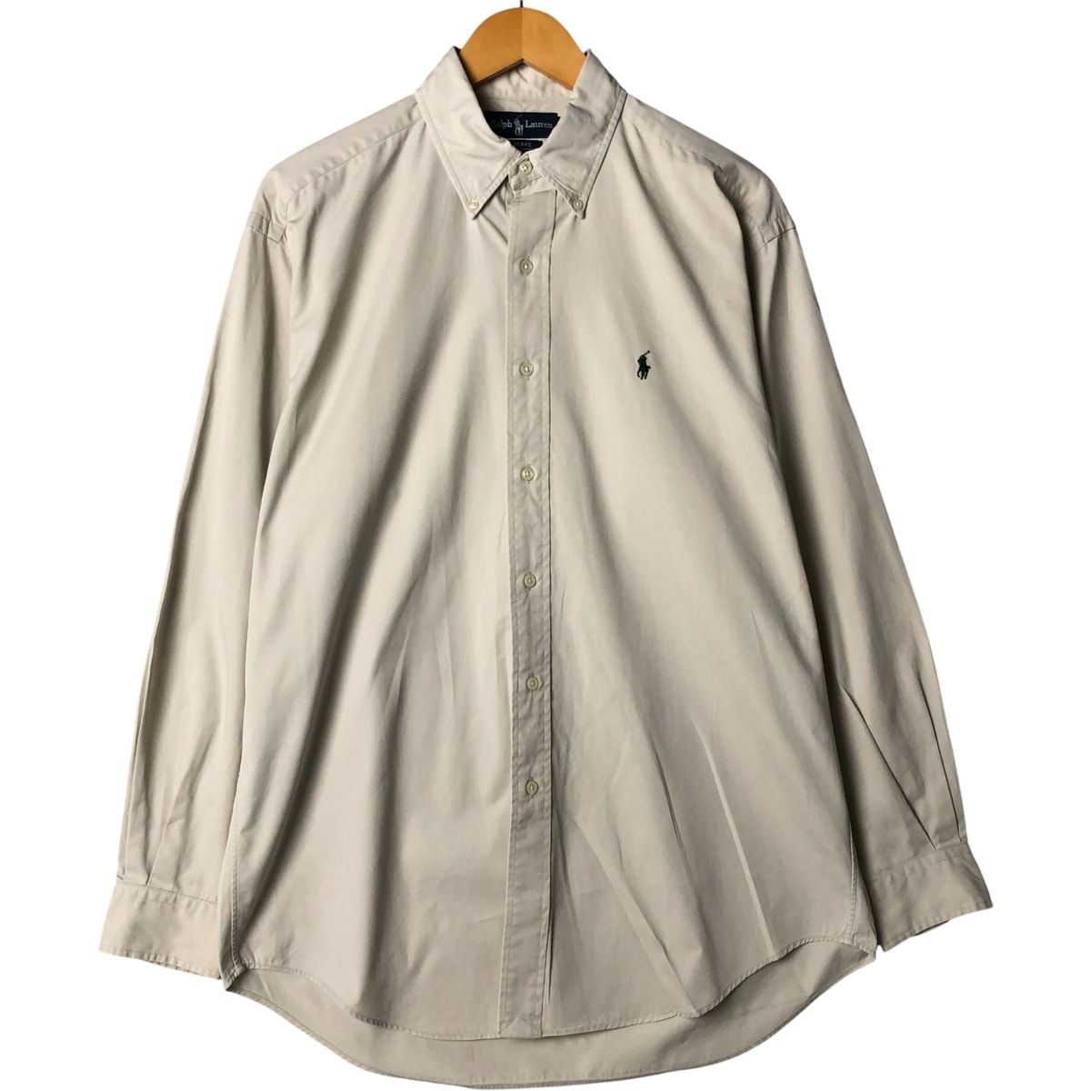 古着 ラルフローレン Ralph Lauren BLAKE 長袖 ボタンダウンシャツ メンズM相当/eaa585492
