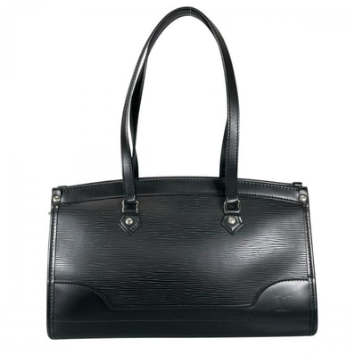LOUIS VUITTON ルイヴィトン ハンドバッグ マドレーヌPM トートバッグ ノワール 肩掛け M59332 エピレザー ブラック 黒 シルバー金具 メンズ 美品【中古品】
