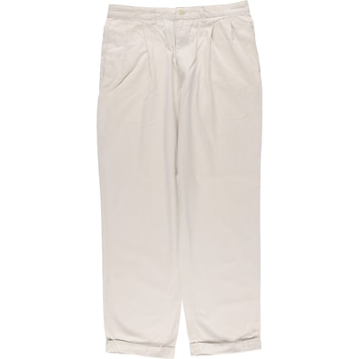 古着 ラルフローレン Ralph Lauren POLO RALPH LAUREN HAMMOND PANT ツータック チノパンツ メンズw34相当/eaa594048