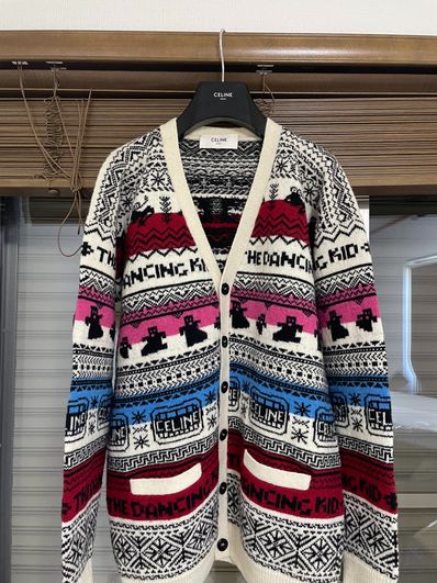 CELINE 21ss cardigan LiSA着
