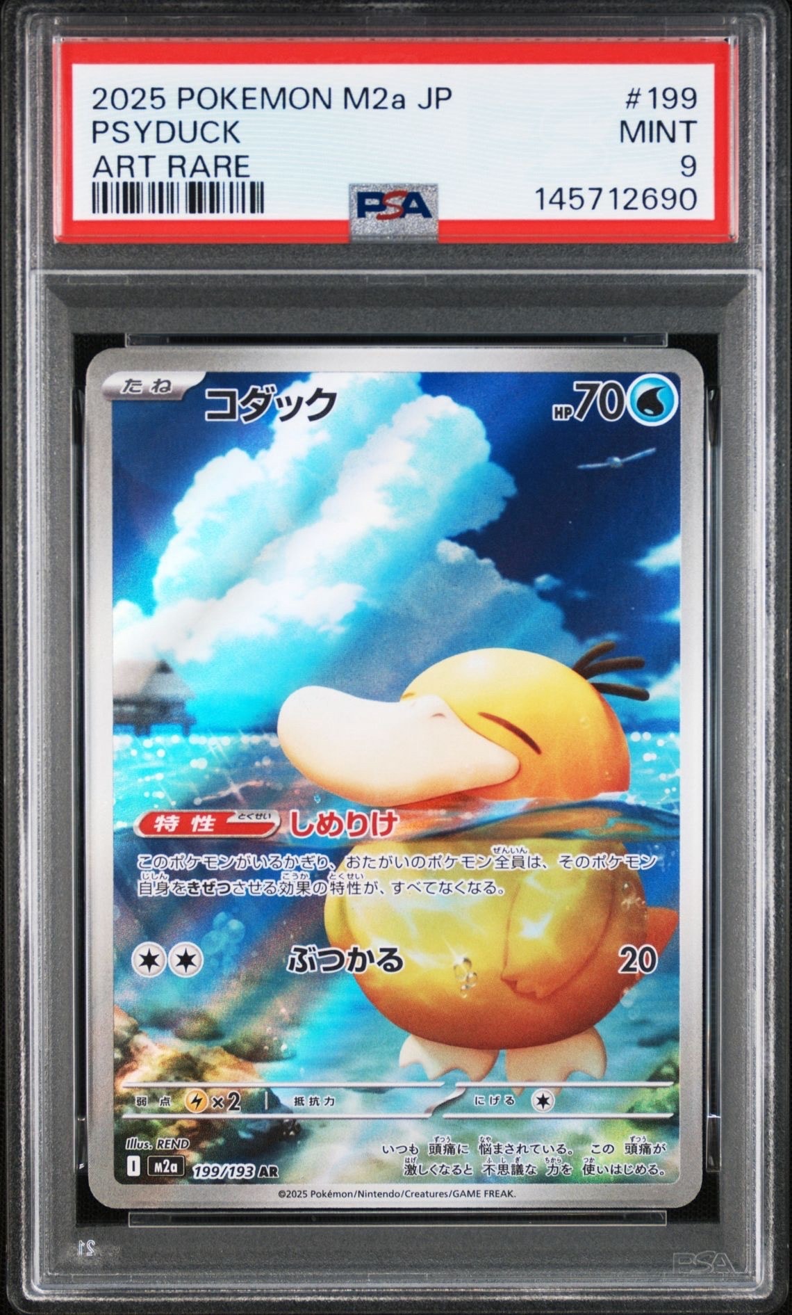 PSA10】コダック P [SV-P 262](プロモカードパック「第10弾」) 1枚の