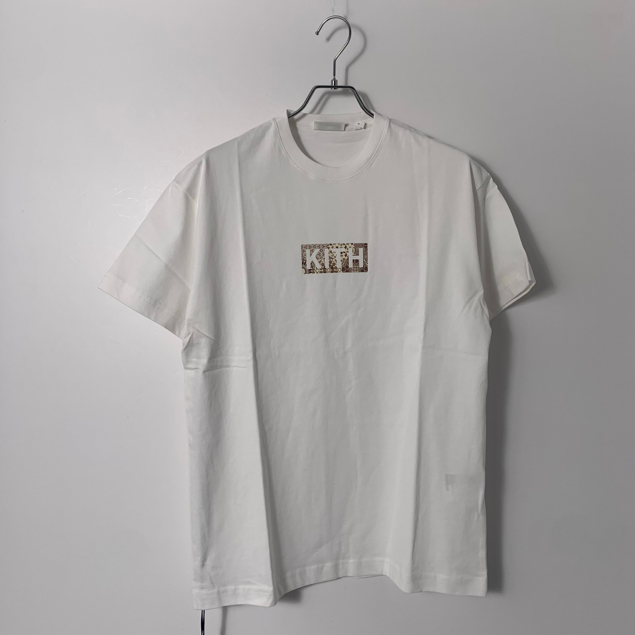 Kith Mauve Tile Classic Logo Tee "White"