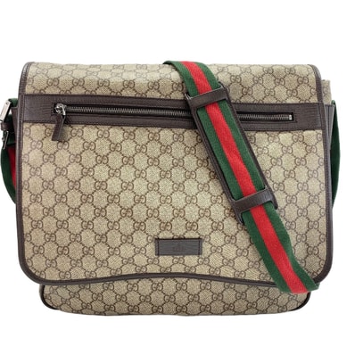 グッチ GUCCI GGスプリーム ショルダーバッグ【中古】