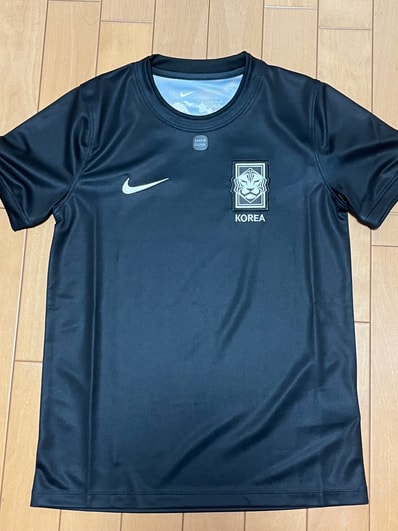Nike x PEACEMINUSONE X2 World Cup Kid's Dri-FIT Short-Sleeve Top South Korea "Black" / G-Dragon IO8140-010