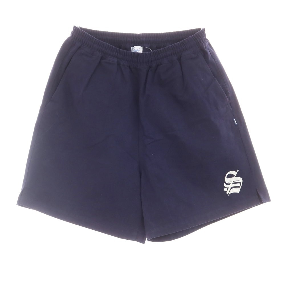 【中古】ケボズ KEBOZ コットン ベースボール ショートパンツ ネイビー【サイズXL】【メンズ】