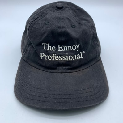 ENNOY Cotton Canvas Cap "Black"