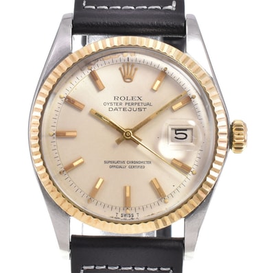 ロレックス ROLEX 1601 ヴィンテージ デイトジャスト Cal.1570 自動巻き メンズ 良品 M#145859