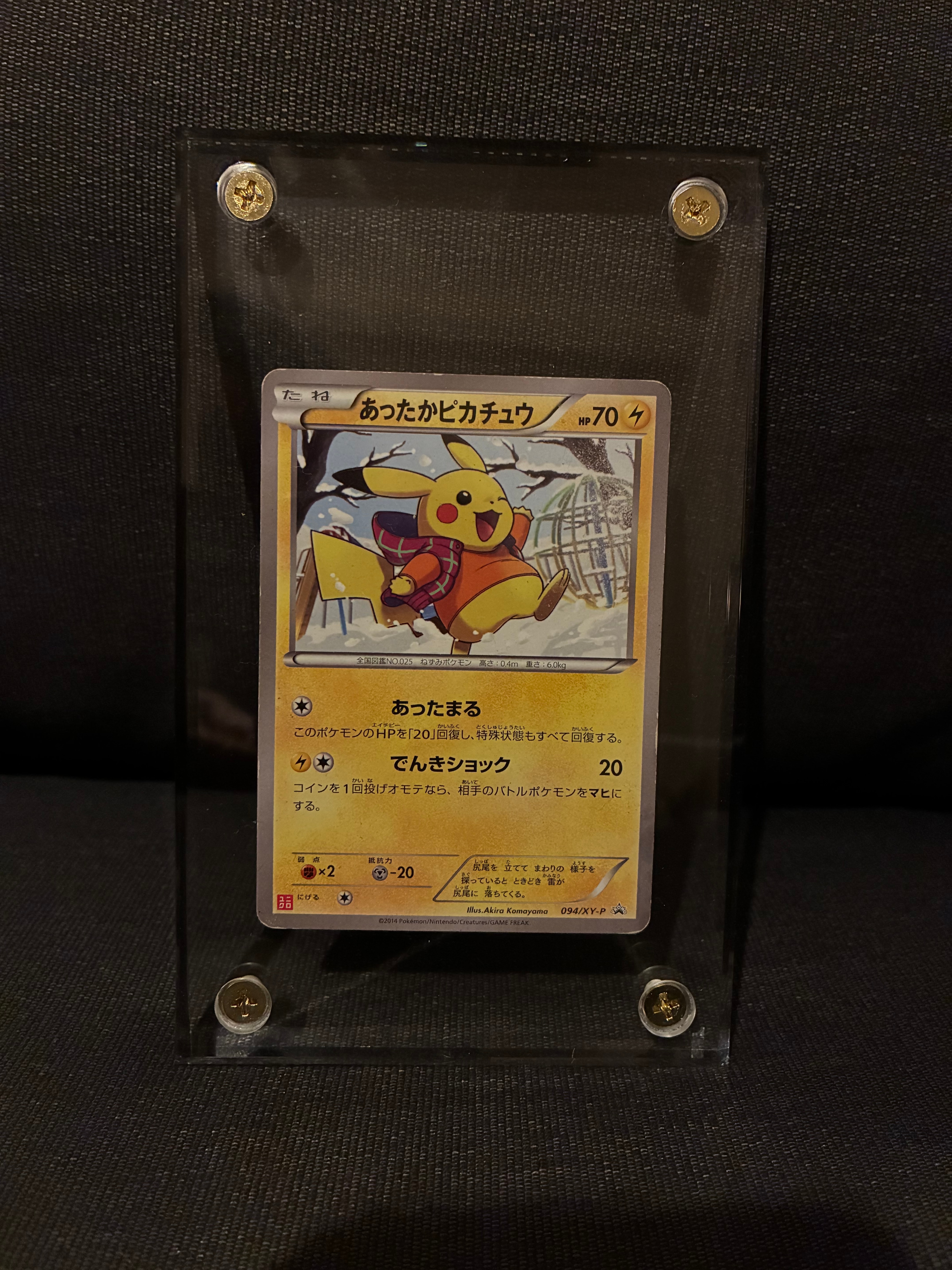 あったかピカチュウ: プロモ[XY-P 094/XY-P](プロモーションカード「XY-P」)