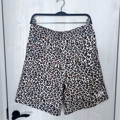 Stussy Basic Mesh Short "Leopard"