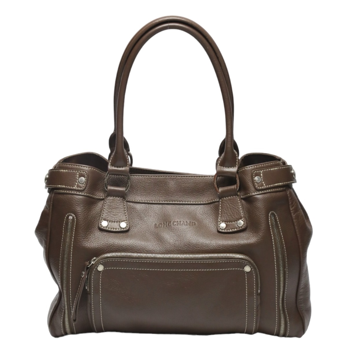 ロンシャン Longchamp レザー ロンシャン トートバッグ