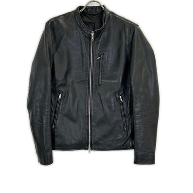 ジャーナルスタンダード ブラック 18-011-600-9800 シープスキン ライダースジャケット M