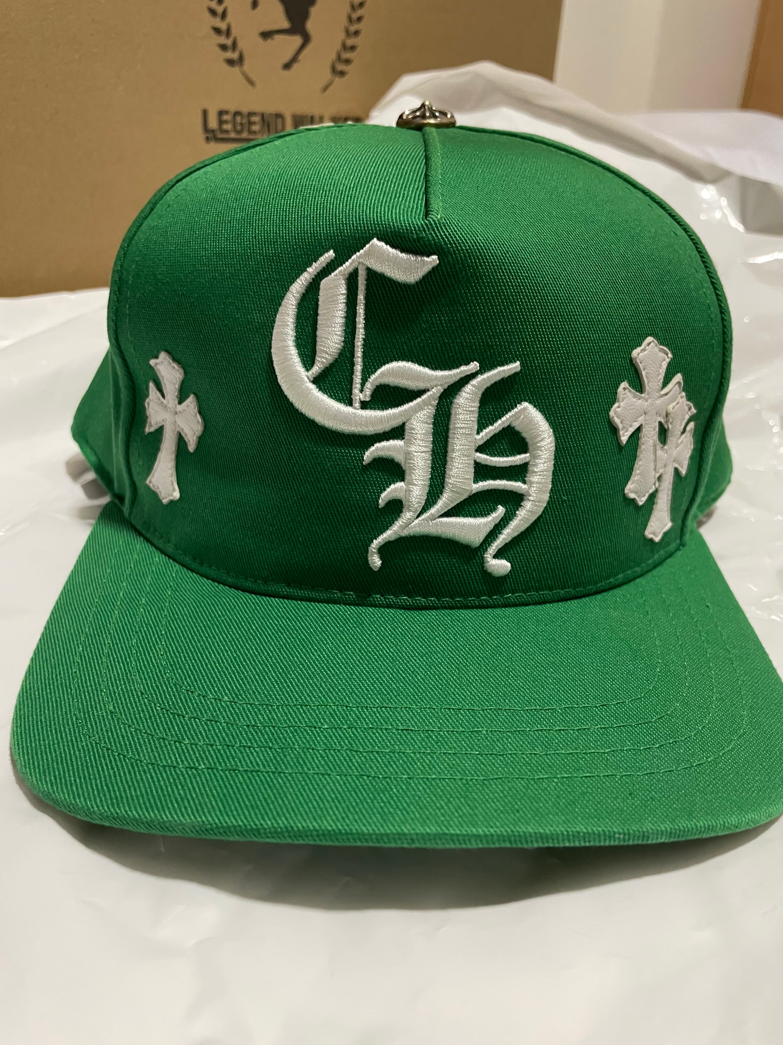 E (全体的に状態が悪い)】CHROME HEARTS オールド トラッカーキャップ