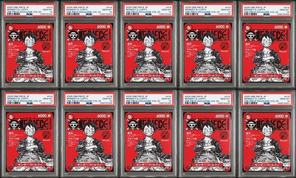 モンキー・D・ルフィ SR [ST21-014](プロモーションカード「ワンピースマガジン 特集 週刊少年ジャンプとワンピース 020」)