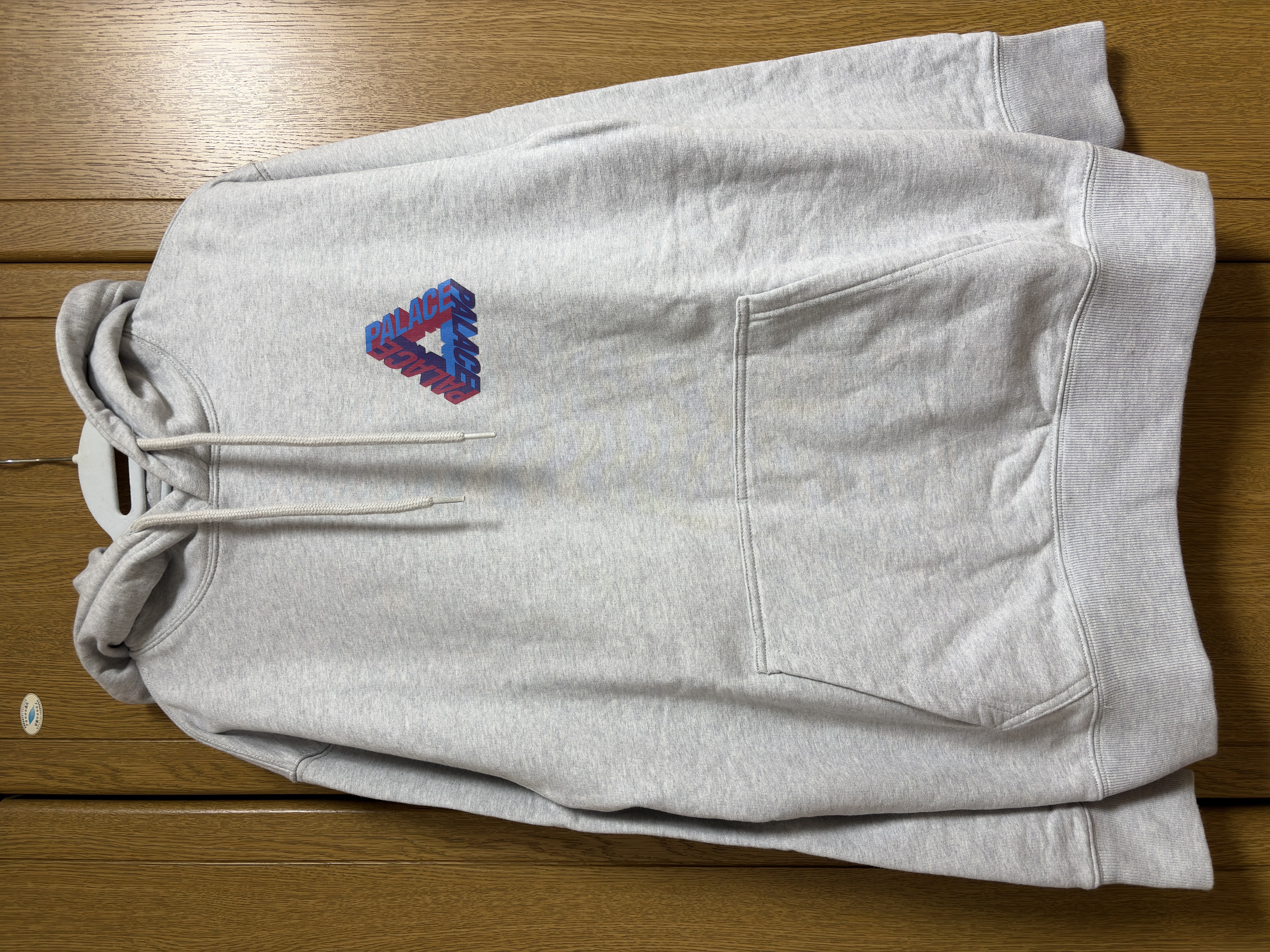 PALACE P-3D HOOD "Grey Marl"