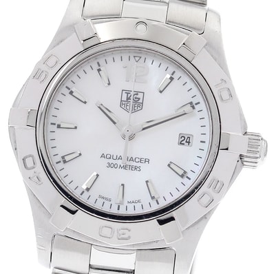 タグホイヤー アクアレーサー WAF1414 レディース 【中古】