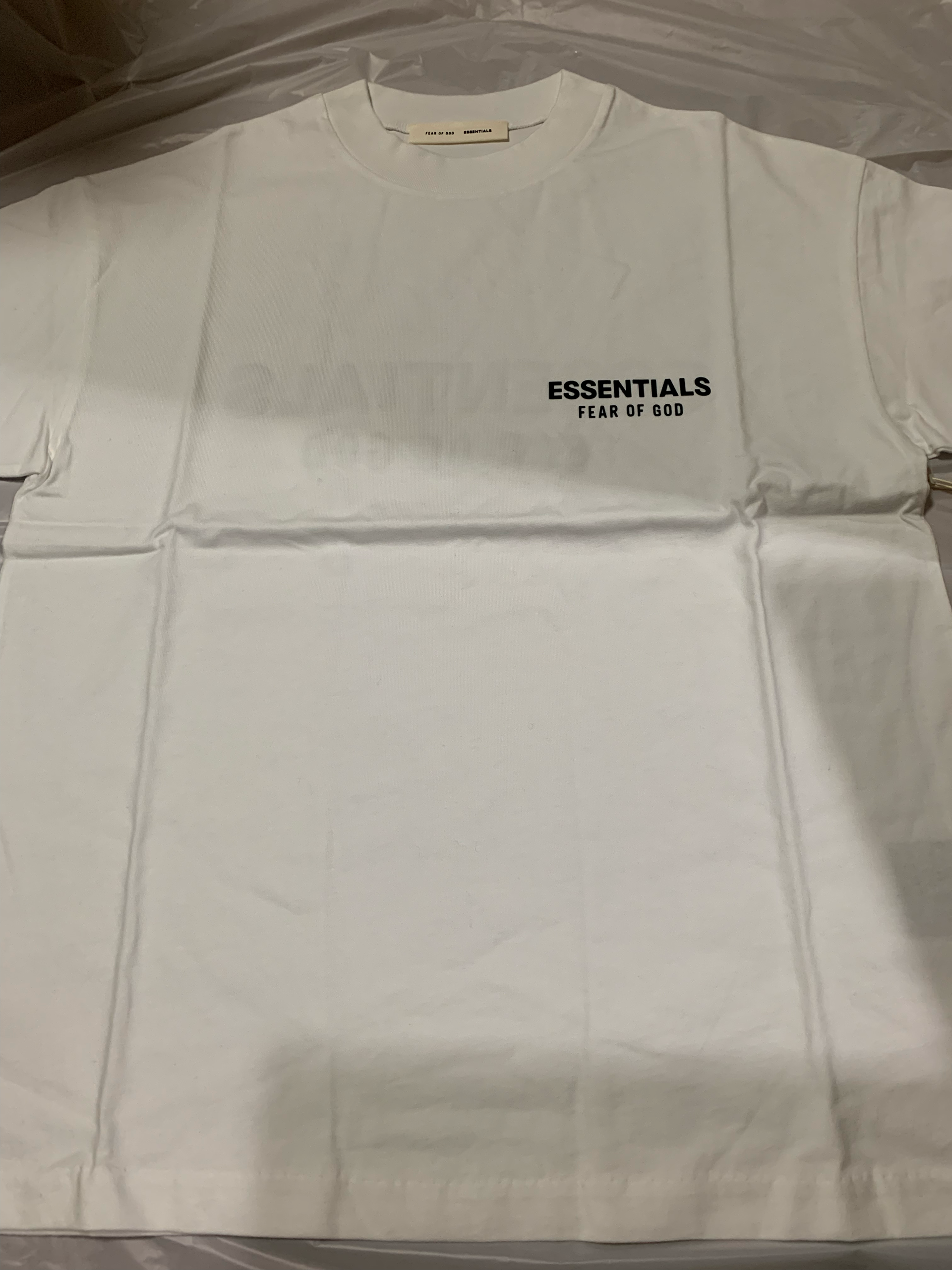 FEAR OF GOD ESSENTIALS Classic Short Sleeve Tee "Bright White"