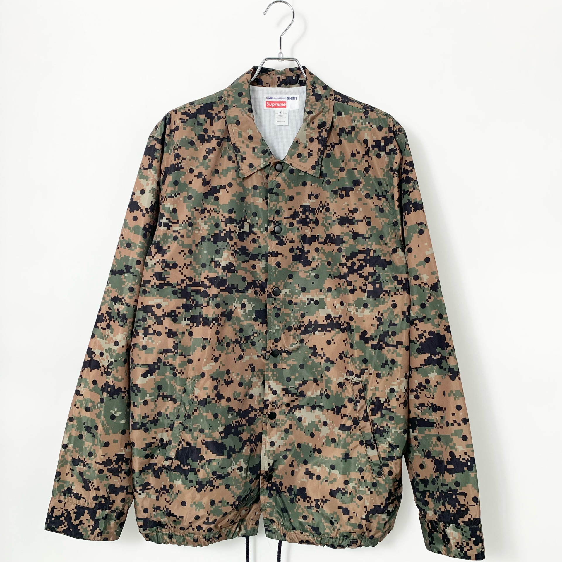 Supreme x COMME des GARCONS Shirt Coaches Jacket (13SS) "Camo"