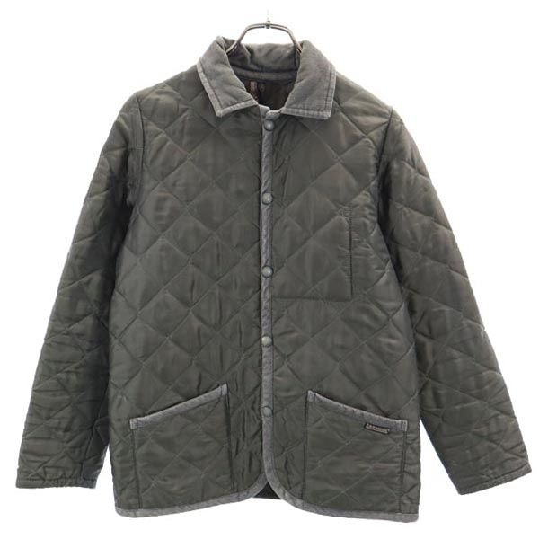 LAVENHAM ラベンハム キルティングジャケット 36 グレー系