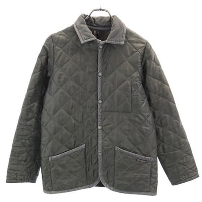 LAVENHAM ラベンハム キルティングジャケット 36 グレー系