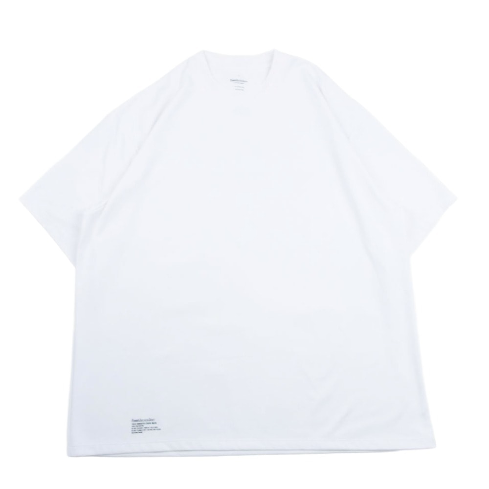 FreshService フレッシュサービス TECH SMOOTH S/S CREW NECK テック スムース クルーネック 半袖 Tシャツ ホワイト系 L【中古】