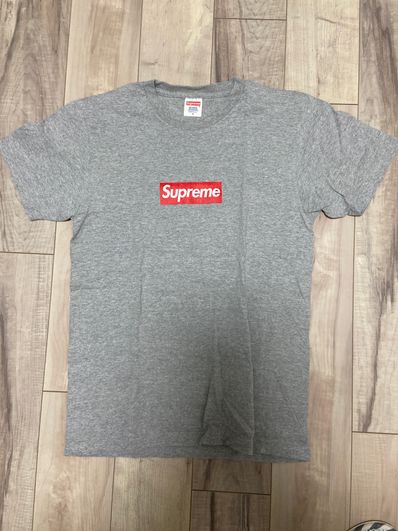 Supreme 20th Anniversary Box Logo Tee "Grey"