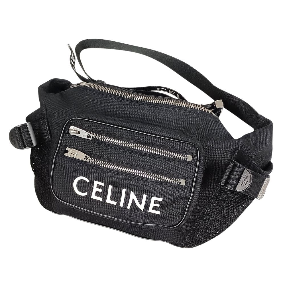 CELINE セリーヌ ロゴ トレッキングベルト ボディバッグ 53718