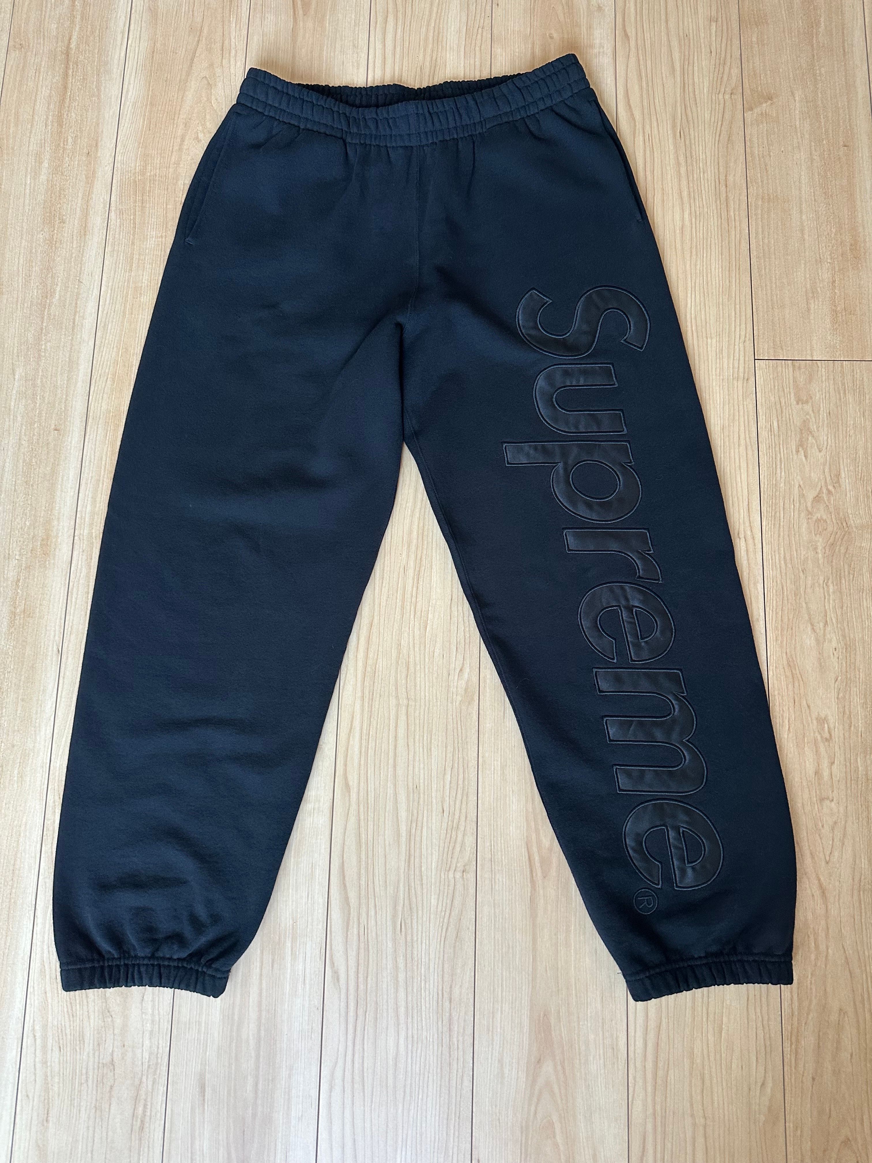 Supreme Satin Applique Sweatpant 