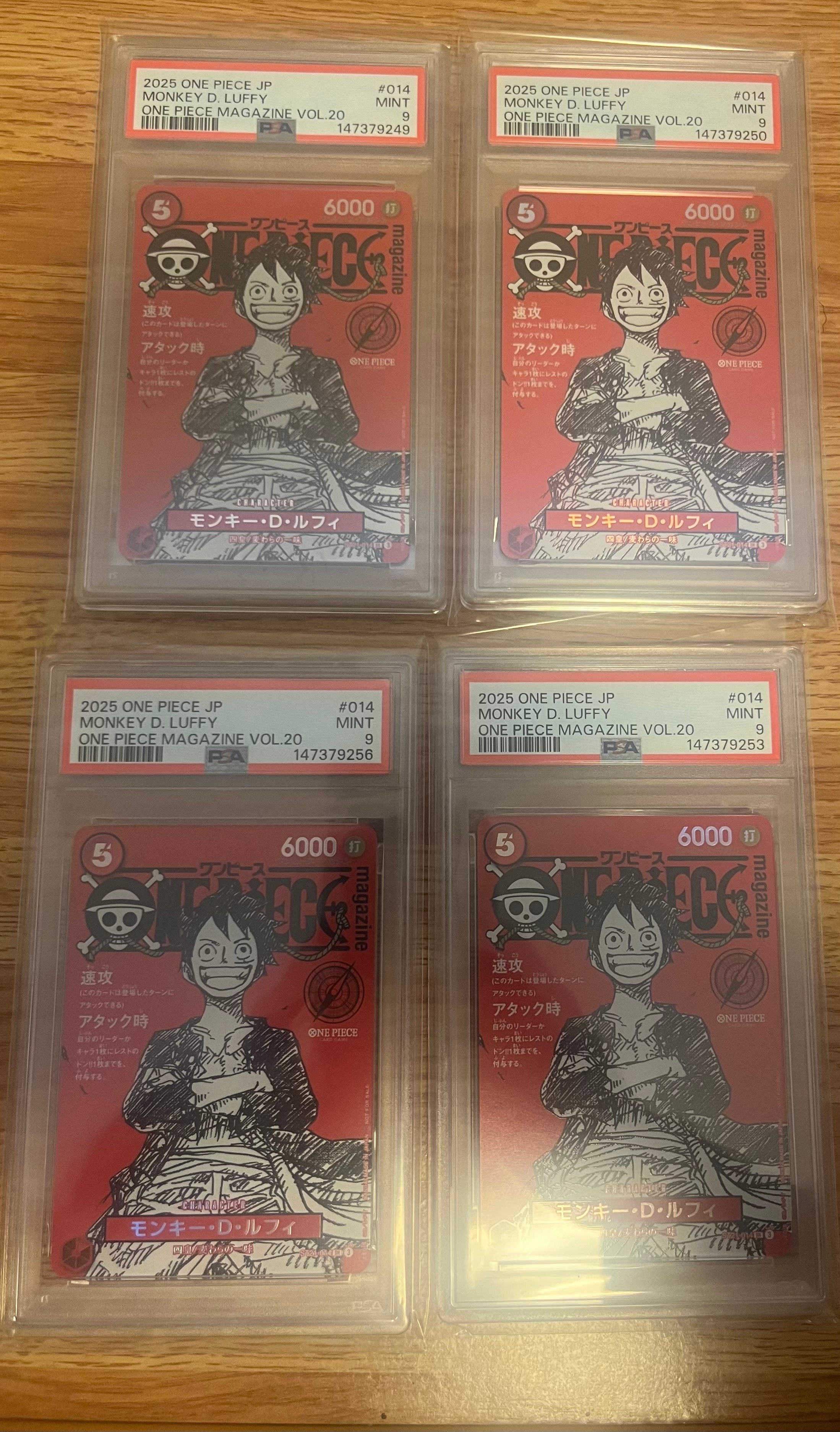 モンキー・D・ルフィ SR [ST21-014](プロモーションカード「ワンピースマガジン 特集 週刊少年ジャンプとワンピース 020」)