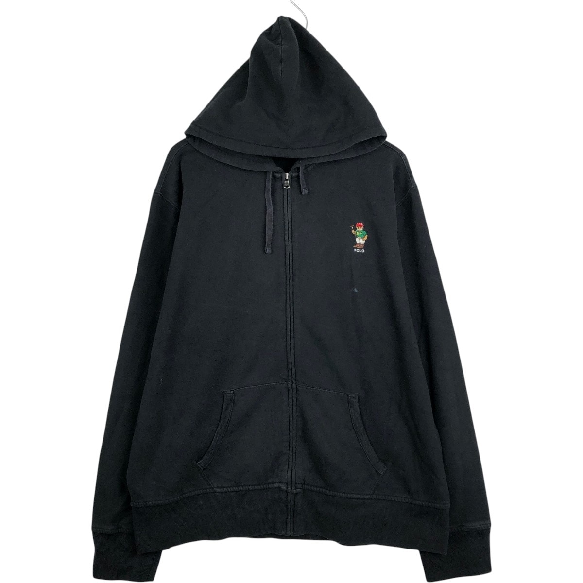 古着 ラルフローレン Ralph Lauren POLO RALPH LAUREN ポロベア スウェットフルジップパーカー メンズXXL相当/eaa681720