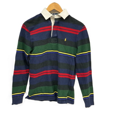 POLO Ralph Lauren 【ポロラルフローレン】ポロシャツ ワンポイントロゴ ボーダー M