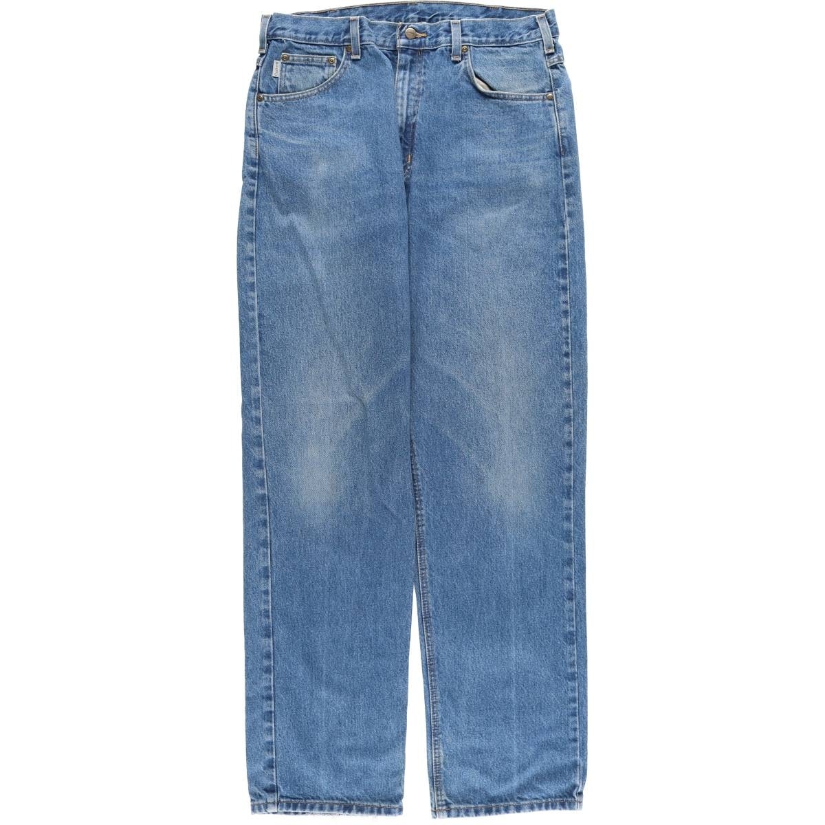 古着 カーハート Carhartt RELAXED FIT テーパードデニムパンツ メンズw36相当/eaa617224