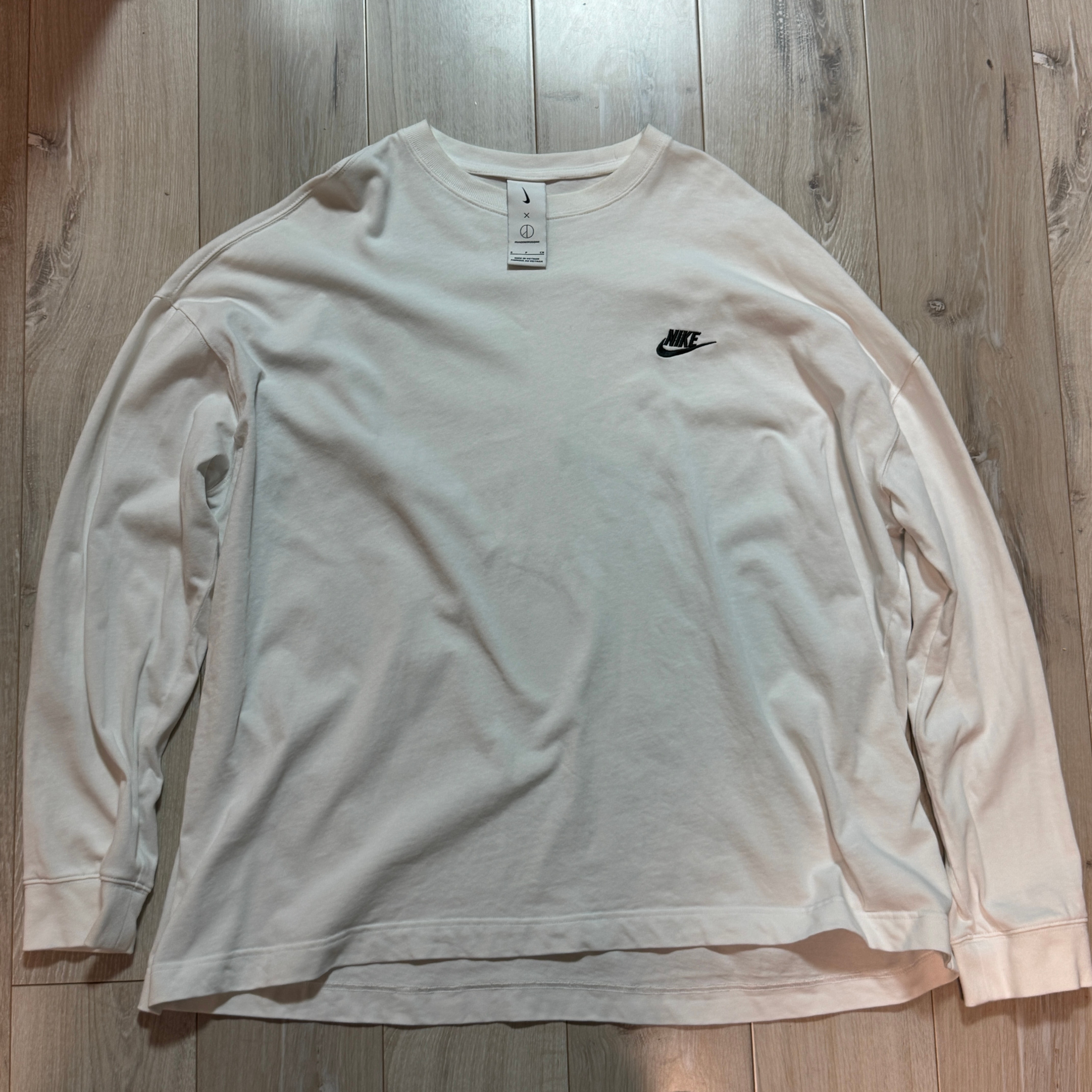 PEACEMINUSONE PMO x NIKE LS Tee "White" / G-DRAGON