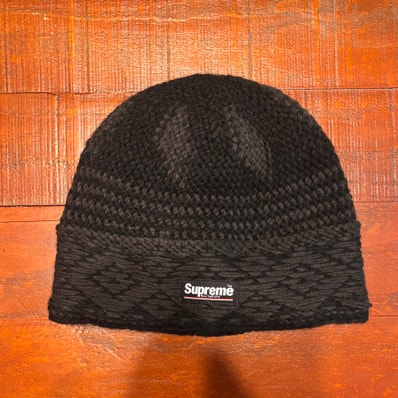 Supreme Diamond Beanie "Black"