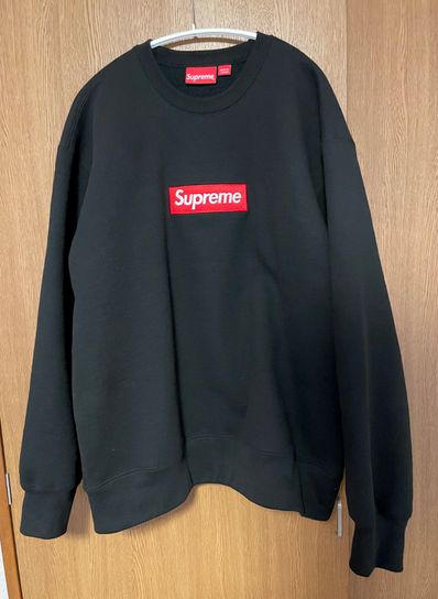 Supreme Box Logo Crewneck "Black" (22FW)