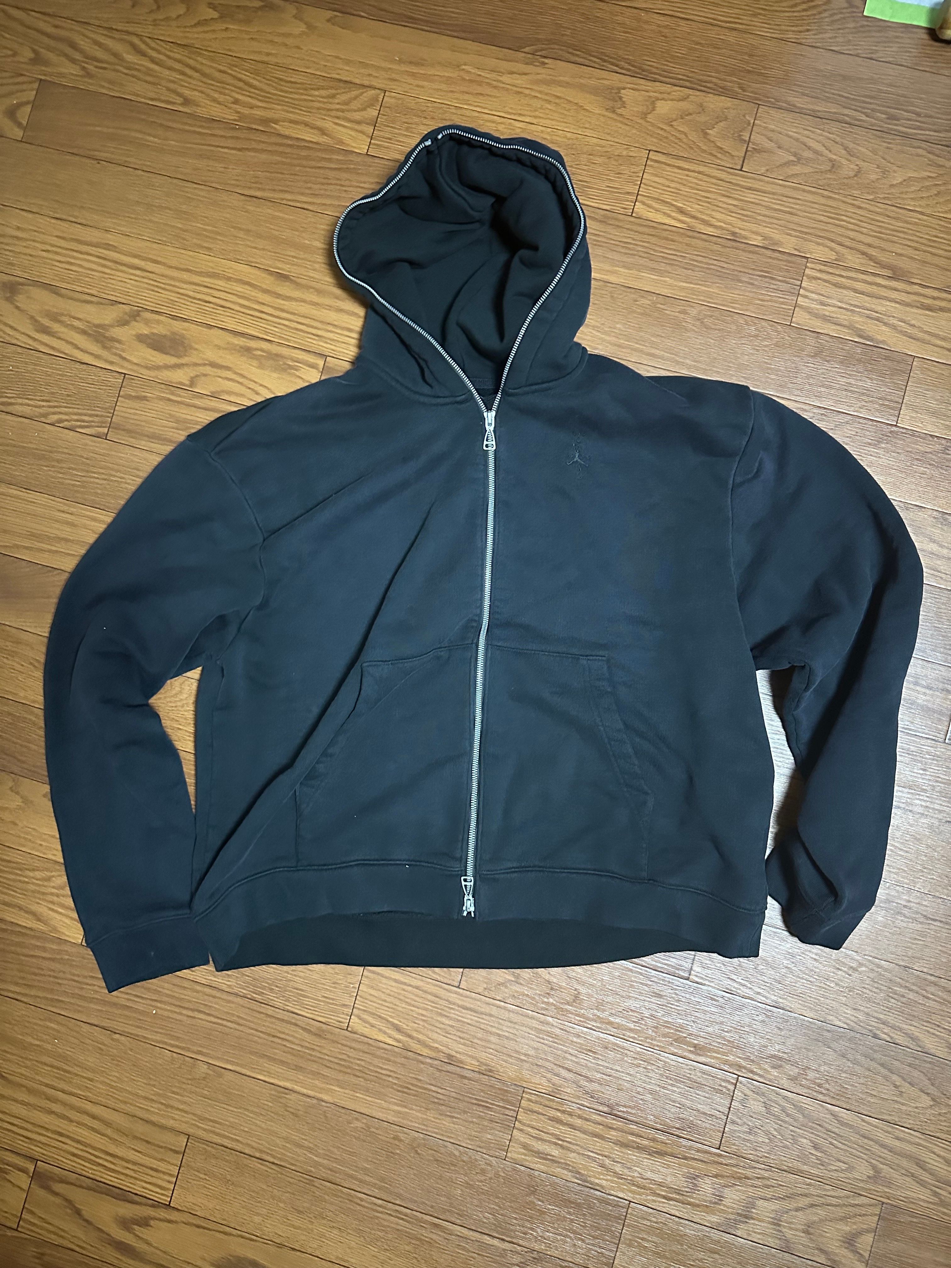 Nike Jordan x Travis Scott Men's Full-Zip Hoodie "Black" (US Size) DZ5500-010