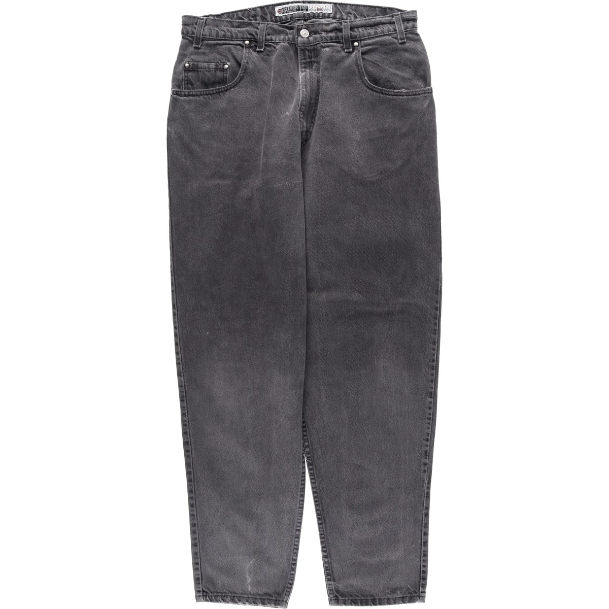 古着 90年代 リーバイス Levi's SILVER TAB シルバータブ ブラックデニム テーパードデニムパンツ USA製 メンズw36相当 ヴィンテージ/eaa620205