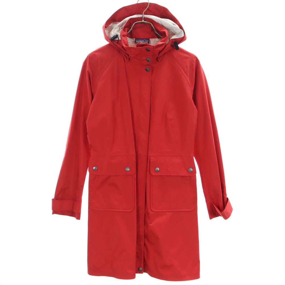 patagonia パタゴニア アウトドア レインコート S レッド フード