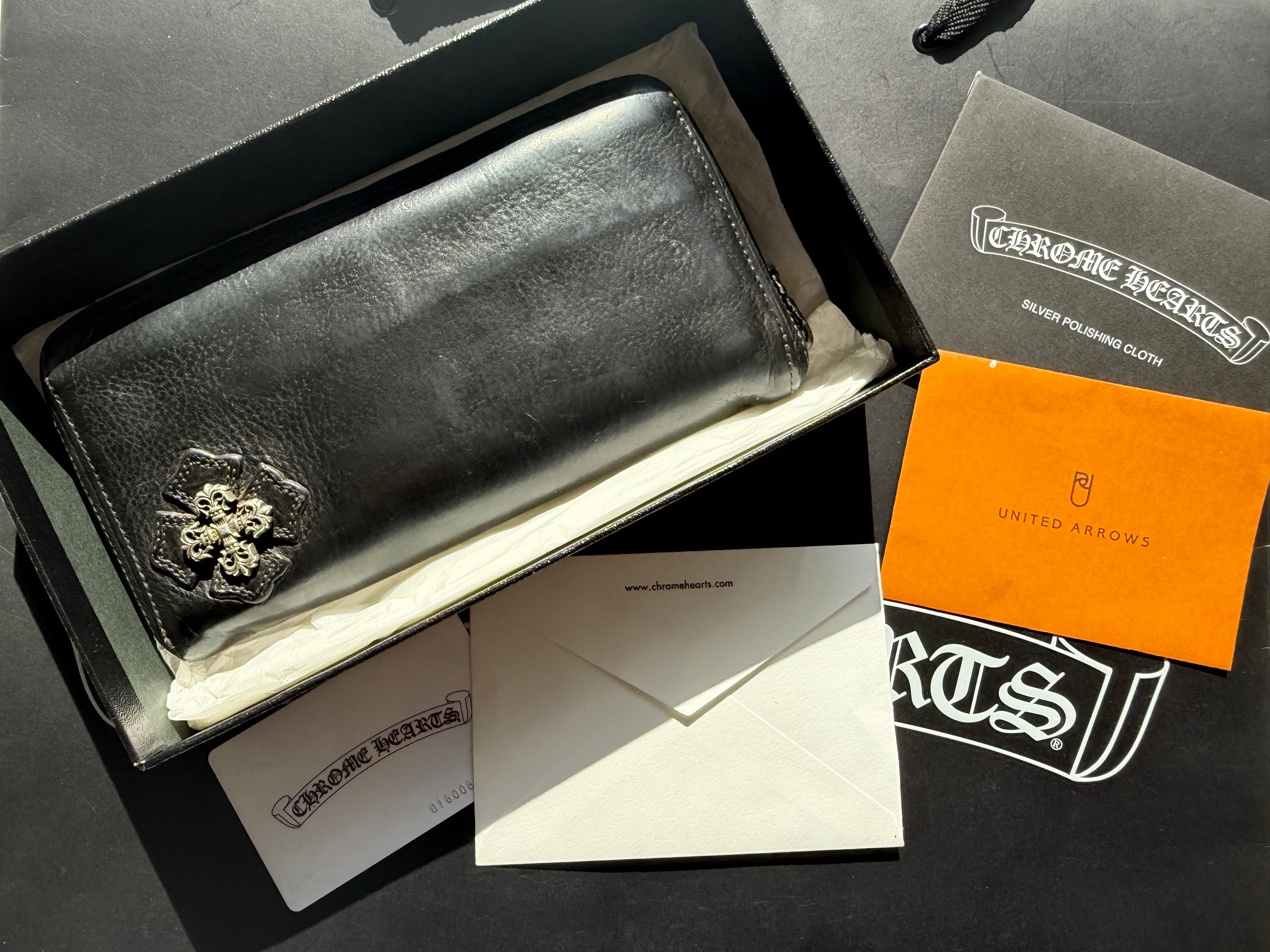 2022年購入 クロムハーツ CHROME HEARTS フィリグリープラスウォレット 財布