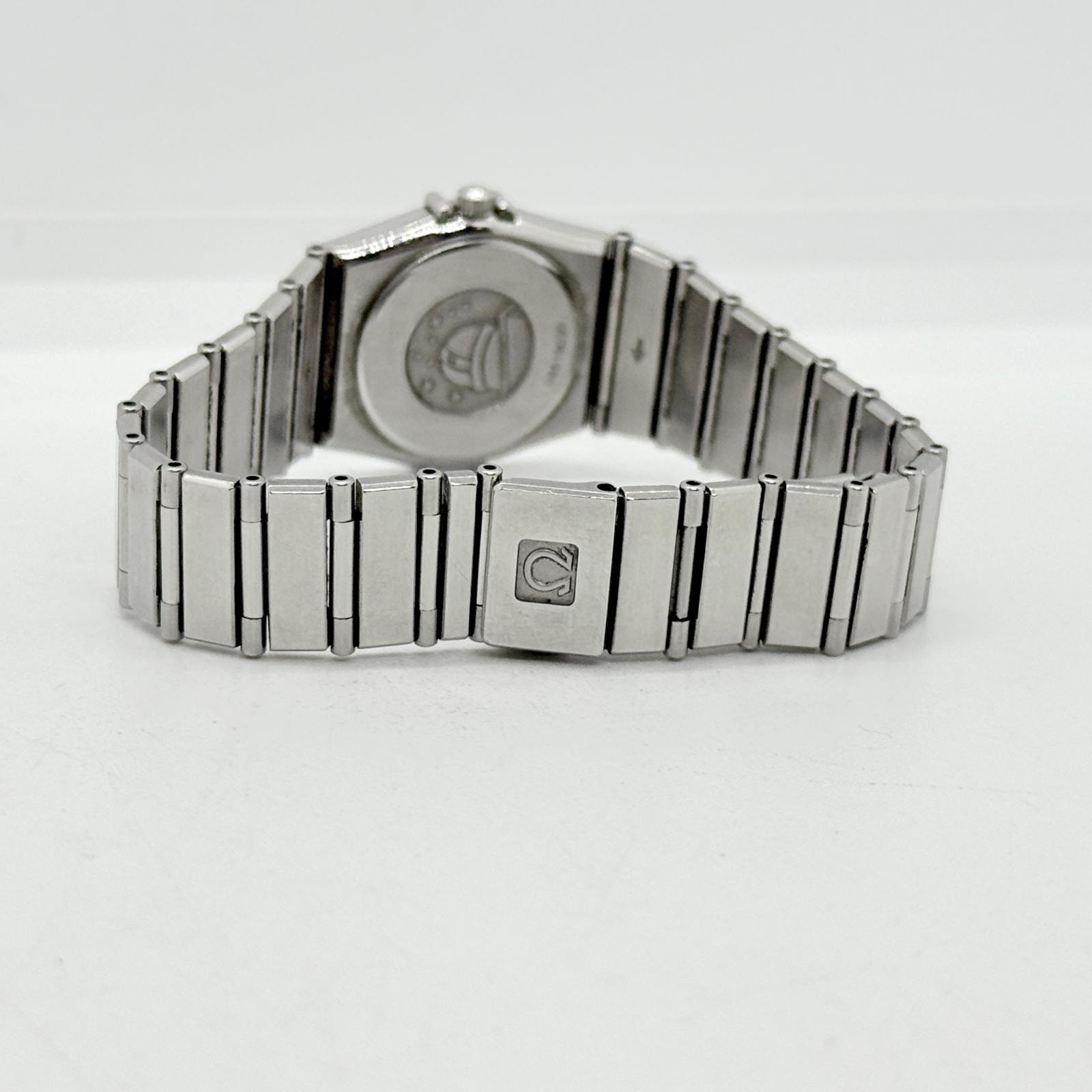 D (傷や汚れあり)】OMEGA オメガ コンステレーション SS シルバー QZ