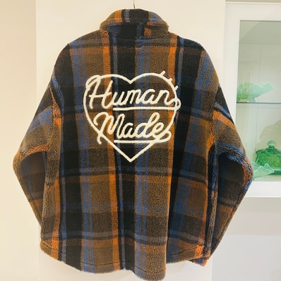 HUMAN MADE Fleece Pullover "Brown"