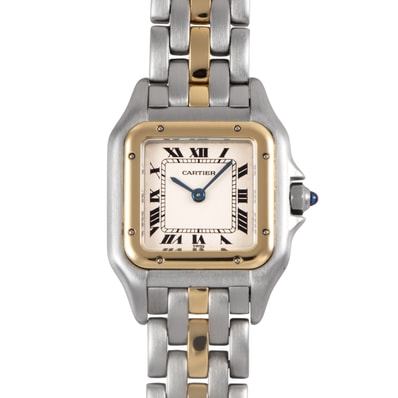 CARTIER カルティエ パンテールSM 1ロウ 84083241 SS/YG【中古】